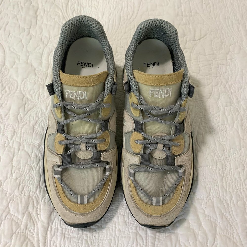Fendi Ffluid Panelled Sneaker Women's Size 7